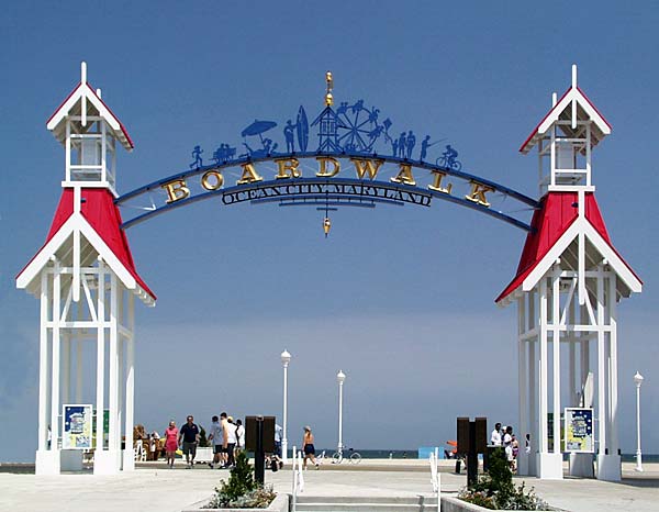 Ocean City Boardwalk Sign - Gateway to the Beach