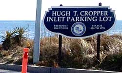 Hugh T. Cropper Inlet Parking Lot