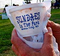Ice Cream Cup from Sundaes in the Park